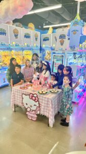 Hello Kitty themed kids birthday party in Las Vegas
