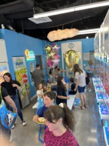 Kids birthday party celebration at Lucky Puppy