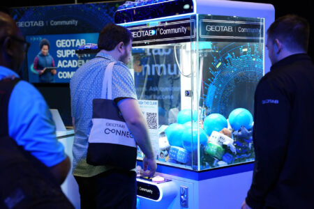Custom Claw Machine Rental GeoTab